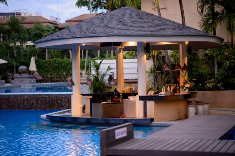 Pool Bar at Turquoise Swimming Pool