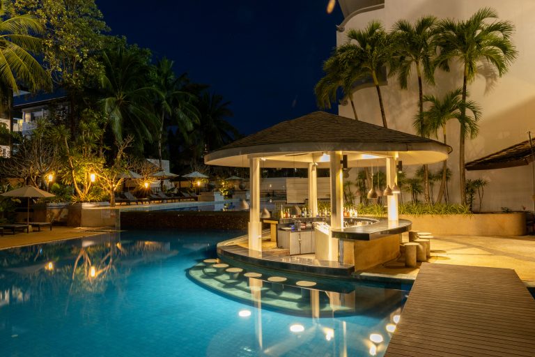 Pool Bar at Turquoise Swimming Pool