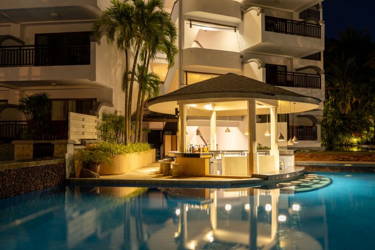 Pool Bar at Turquoise Swimming Pool